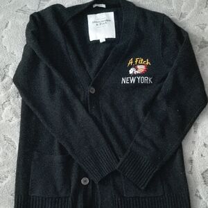 Abercrombie & Fitch Black New York Cardigan